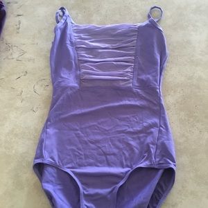 Lavender dance leotard